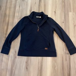 ***SOLD***L.L. Bean Quilted Zip Pullover- XS